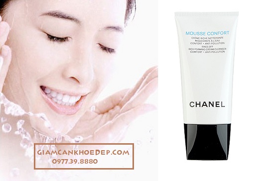 Chanel Mousse Confort Rinse-Off sửa rữa mặt dạng bọt cho da hỗn hợp
