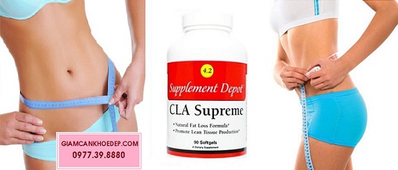 Công dụng của thuốc giảm cân giảm cân làm tan mỡ CLA Supreme 4.2