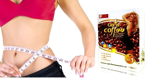 Công dụng của cà phê giảm cân Gold Coffee Slimming Capsule