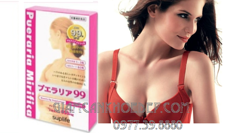 Thuốc nở ngực Bust-up Popular goods Pueraria 99 là sản phẩm giúp ngực nở đầy nhanh chóng