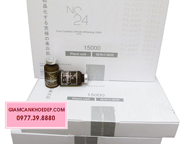NC24 Pure Crystalize Ultimate Whitening 15000 Japan thuốc tiêm trắng da bổ sung collagen