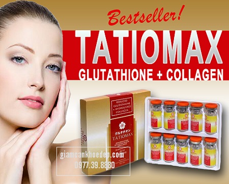 Tatiomax Glutathione Collagen là một bí quyết dưỡng trắng da, là sản phẩm làm đẹp cao cấp của các mỹ nữ Nhật