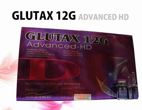 thuốc tiêm trắng da Glutax 12G advance HD