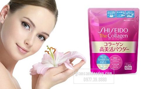 Shiseido Collagen dạng bột là khuynh hướng làm đẹp da, ngăn chặn lão hóa da 